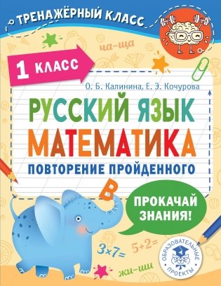 Русский язык. Математика. Повторение пройденного. 1 класс фото книги
