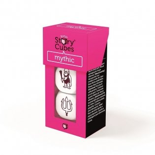 Игра Rory's Story Cubes "Кубики Историй: Мифы", дополнительный набор (3 кубика) фото книги