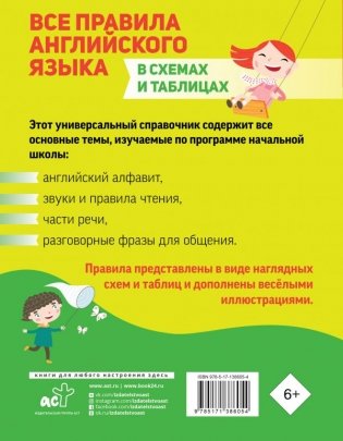 Все правила английского языка в схемах и таблицах фото книги 2