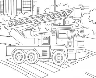 Лучшие раскраски для мальчиков. Службы спасения фото книги 6