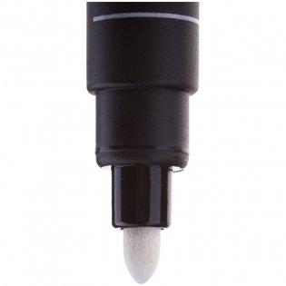 Маркер перманентный Centropen "8586" белый, пулевидный, 2,5 мм. Арт. 5 8586 0100 фото книги 2