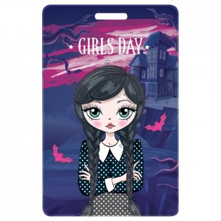 Обложка-карман для карт и пропусков OfficeSpace "My Friends", 95*65мм, ПВХ, ассорти фото книги 3