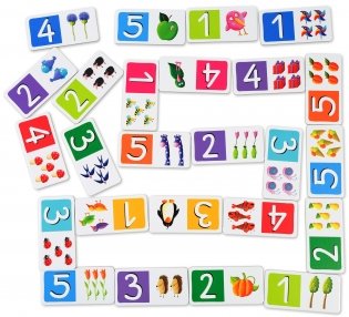 IQ игры для самых маленьких. Вот такой счёт. Домино фото книги 5