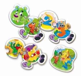 Развивающие наборы "Уроки с мамой. Волшебные цифры" фото книги 2