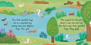 Sing Along With Me! Five Little Speckled Frogs фото книги 3