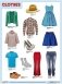 Плакат Clothes (одежда) фото книги маленькое 2