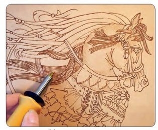 Art of leather burning фото книги 5