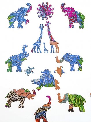 Деревянные пазлы DaVICI "Делиться радостью" фото книги 5