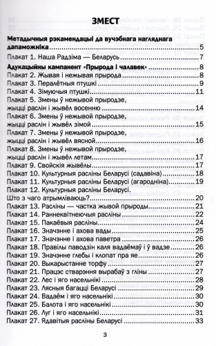 Человек и мир. 1-3 классы. Дидактический материал. Учебное наглядное пособие / Чалавек і свет. 1-3 класы. Дыдактычны матэрыял. Вучэбны наглядны дапаможнік.  ГРИФ фото книги 9