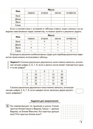Факультативные занятия. Математика. 3 класс. Решение текстовых задач. Рабочая тетрадь. ГРИФ фото книги 4