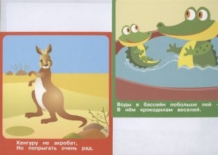 Набор карточек "Животные в зоопарке", 18 карточек фото книги 3