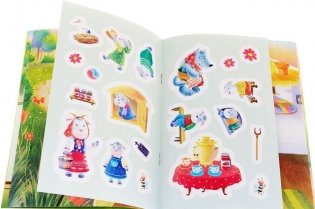 Сказки с наклейками. Козлятки и волк фото книги 3