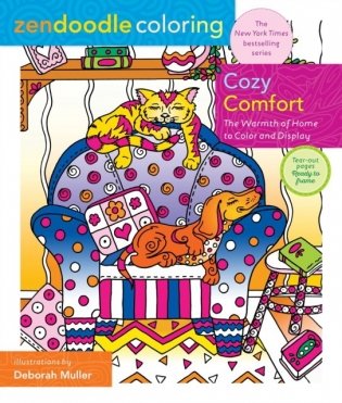 Zendoodle Coloring: Cozy Comfort фото книги