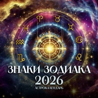 Астрокалендарь 2026. Знаки Зодиака фото книги