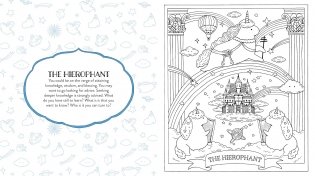 Kawaii Tarot Coloring Book : Color your way through the cutest of tarot cards--kawaii style! фото книги 2