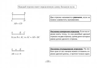 Геометрия. 7 класс. Опорные конспекты фото книги 6