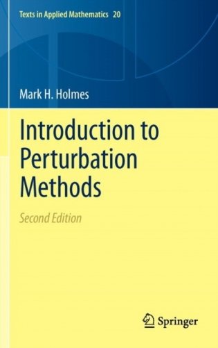 Introduction to Perturbation Methods фото книги