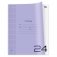 Тетрадь 24 л., клетка BG "Однотонный. Неон", пластиковая обложка, неон сиреневый. Арт. Т5ск24_пл 06115 фото книги маленькое 2