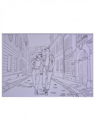 Картины для раскрашивания по номерам. Путешествия фото книги 5