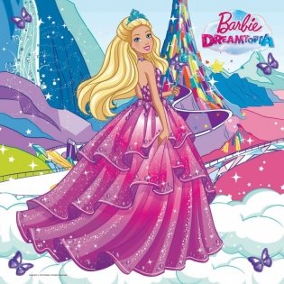 Плакат. Barbie. В сказке (+ 3D наклейки) фото книги 3