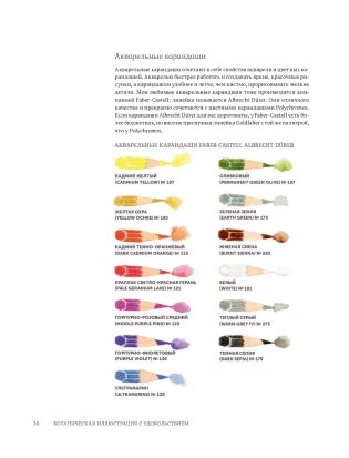 Ботаническая иллюстрация с удовольствием. Пошаговое руководство по изображению цветов, листьев, плодов и других элементов растений фото книги 15