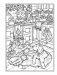 Creative Haven Home for the Holidays Coloring Book фото книги маленькое 5