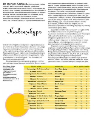 Евровидение. Официальная история конкурса песни фото книги 4