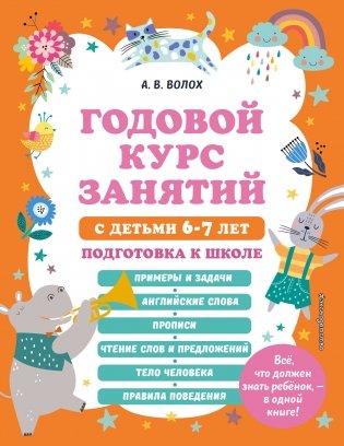 Годовой курс занятий с детьми 6-7 лет. Подготовка к школе фото книги