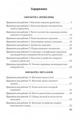 Тетрадь для практических работ по трудовому обучению (технический труд) для 8 класса фото книги 6