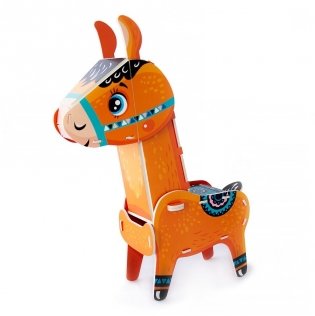 3D-пазл "Лама", 12 деталей фото книги