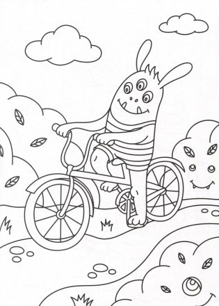 Разукрашка. Монстрики фото книги 4