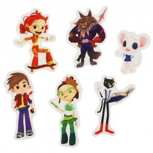 IQ-липучки из пластика "Сказочный патруль" фото книги 5