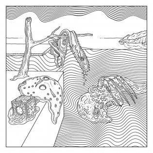 The Beauty of Horror 6: Famous Monsterpieces Coloring Book фото книги 5