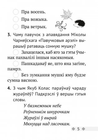 Літаратурнае чытанне. 2 клас. Тэсты фото книги 3