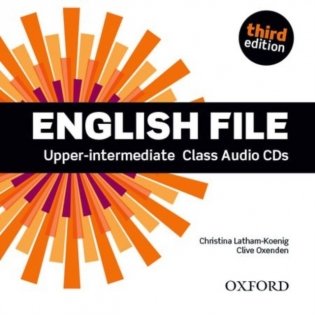 English File third edition Upper-Intermediate Class Audio CDs фото книги