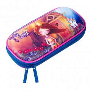 Пенал "Magic", 1 отделение, 220x100x45 мм фото книги