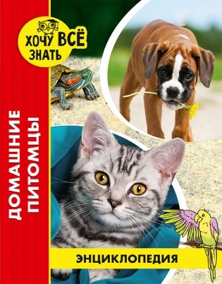 Энциклопедия. Домашние питомцы фото книги
