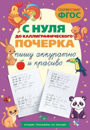 С нуля до каллиграфического почерка. Пишу аккуратно и красиво фото книги