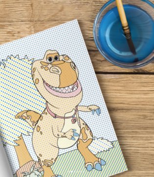 Большая водная раскраска. Турбозавры фото книги 2