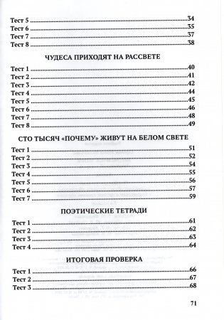 Литературное чтение. Тематический контроль. 4 класс. ГРИФ фото книги 8