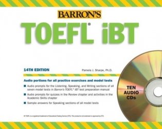 Barron's TOEFL Ibt Audio Compact Disc Package, 14th Edition фото книги