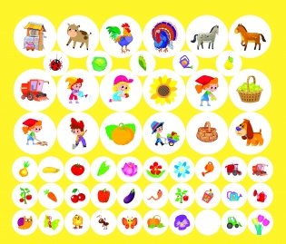 Альбом наклеек. На ферме фото книги 2