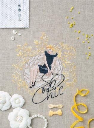 Французская вышивка крестом. Иконы стиля Элен ле Берр фото книги 5