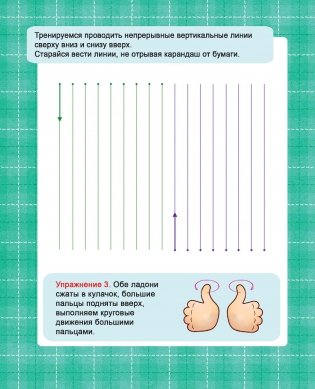 Подготовка руки к письму. Линии и фигуры. Уникальная методика развития навыков письма для самых маленьких фото книги 3