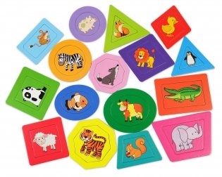 Вот такие фигуры. Вкладыши. Для самых маленьких. 1+ фото книги 5