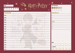 Планер настольный с отрывными листами. Гарри Поттер. Коллекция "Cute kids" (24х17 см, 48 л.) фото книги