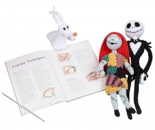 Disney Tim Burton's the Nightmare Before Christmas Crochet фото книги 4