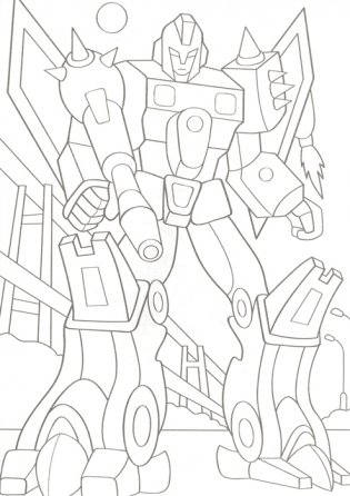 Раскраска. Роботы фото книги 2