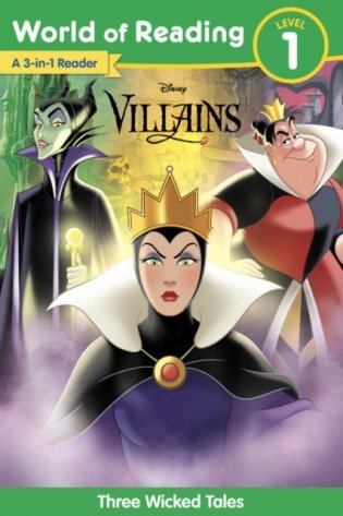 World of Reading: Disney Villains 3-Story Bind-Up фото книги