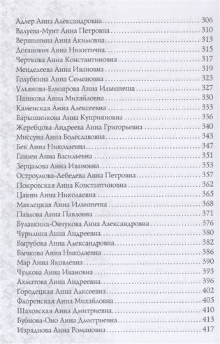 Имена женщин России. Анна фото книги 5